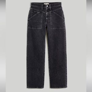 The Perfect Vintage Wide-Leg Jean in Windhaven Wash: Patch-Pocket Edition NWOT